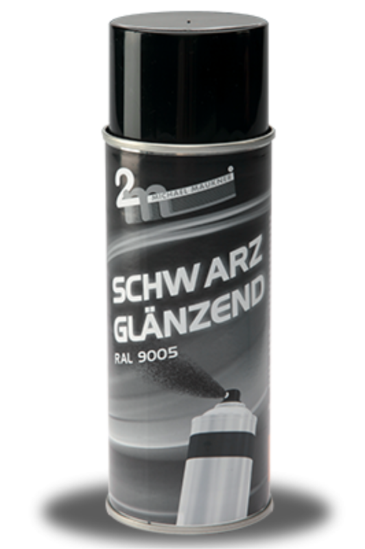 Lackspray schwarz glanz (RAL9005)